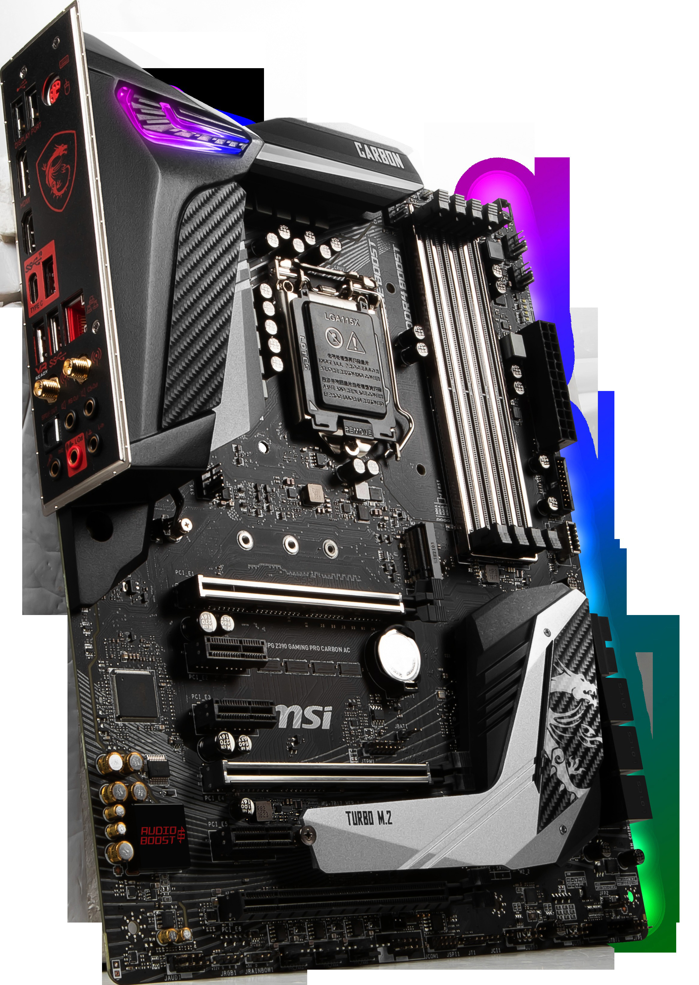 MSI MPG Z390 Gaming Pro Carbon AC Mainboard