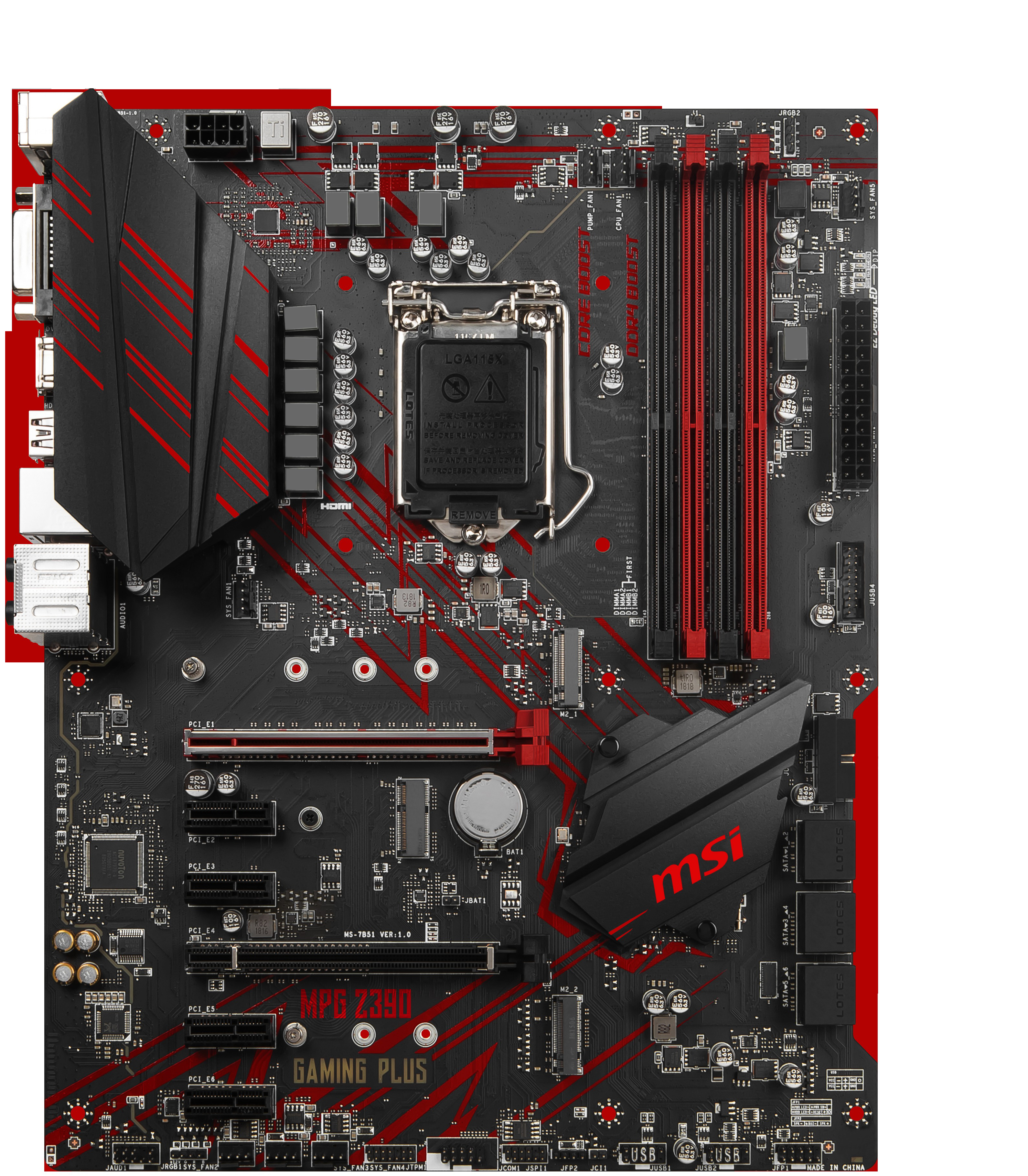 MSI MPG Z390 Gaming Plus Mainboard