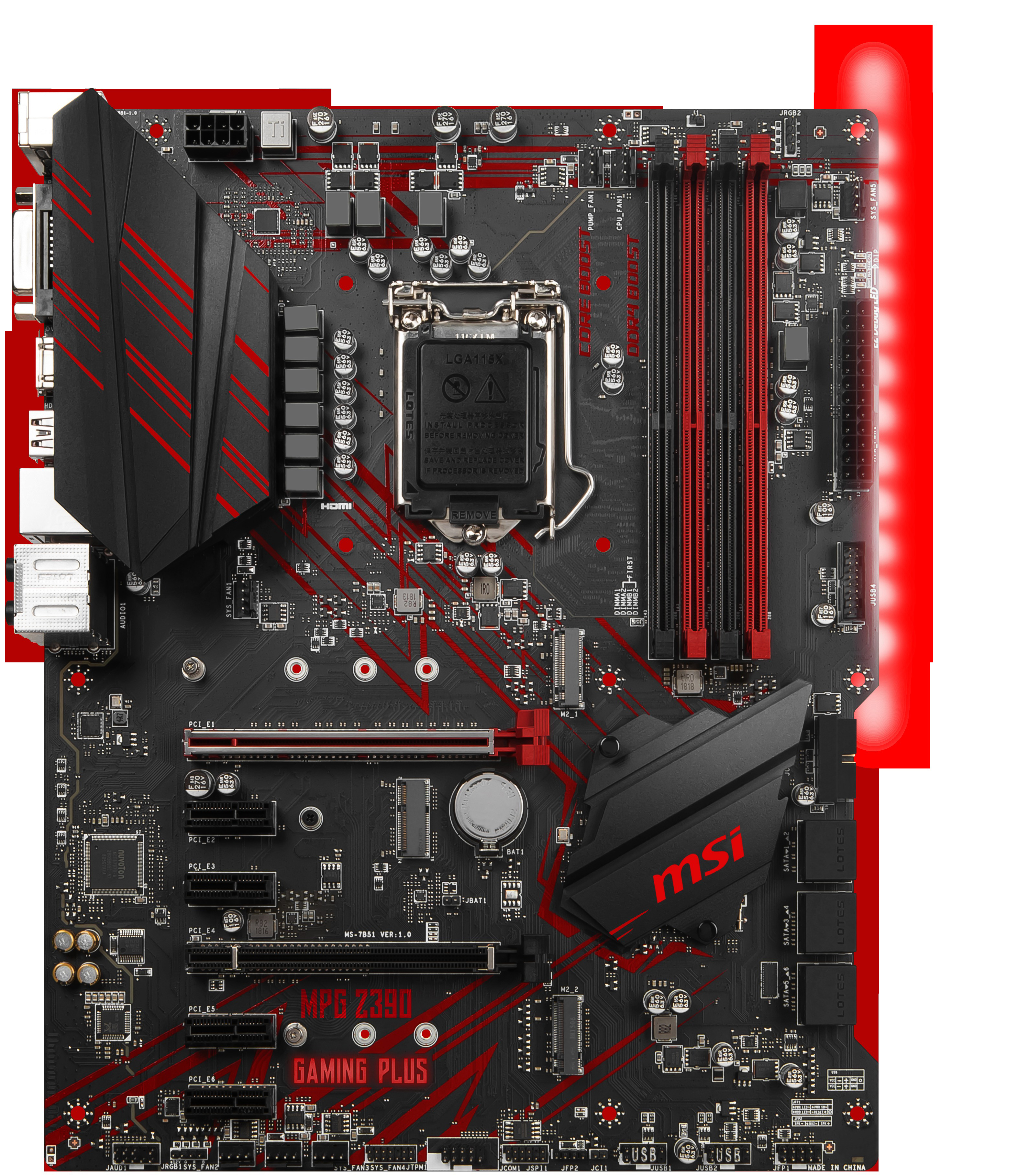 MSI MPG Z390 Gaming Plus Mainboard