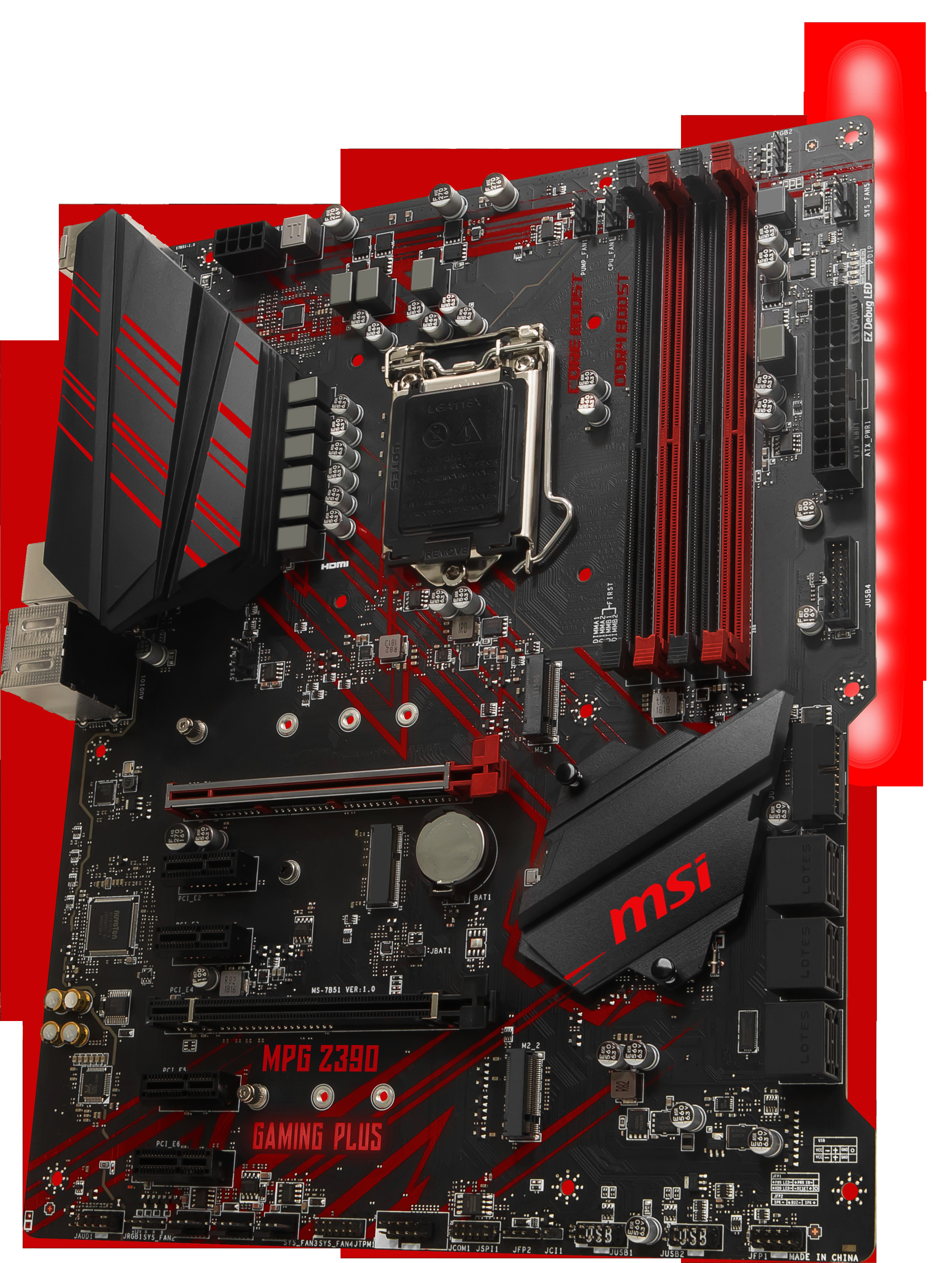 MSI MPG Z390 Gaming Plus Mainboard
