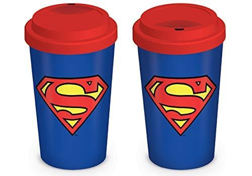 Taza de viaje - Pyramid International, Superman (logo)
