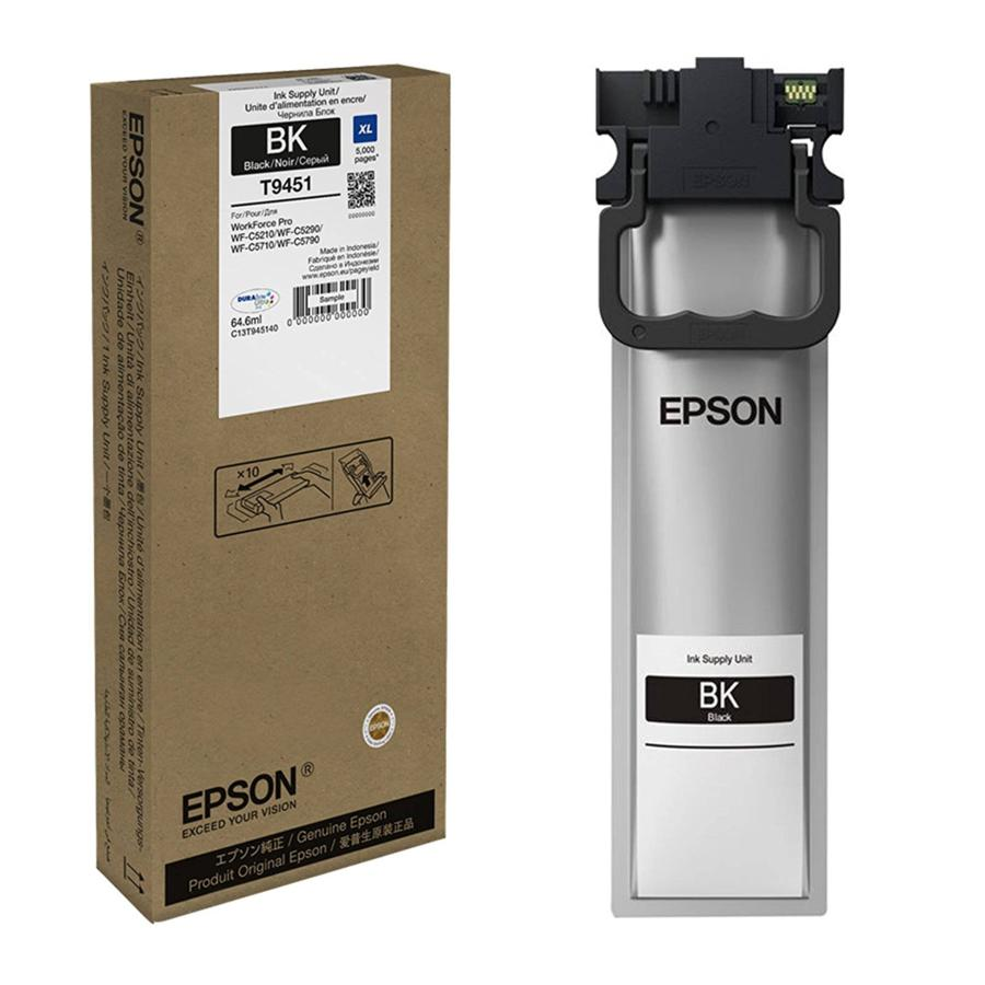 Cartucho de tinta - Epson C13T945140, Negro