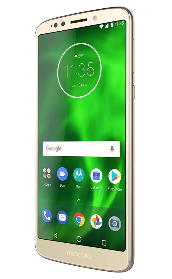 Móvil - Motorola G6 Play, Fine Gold, 32 GB, 3 GB RAM, 5.7", Snapdragon 430, 4000 mAh, Android