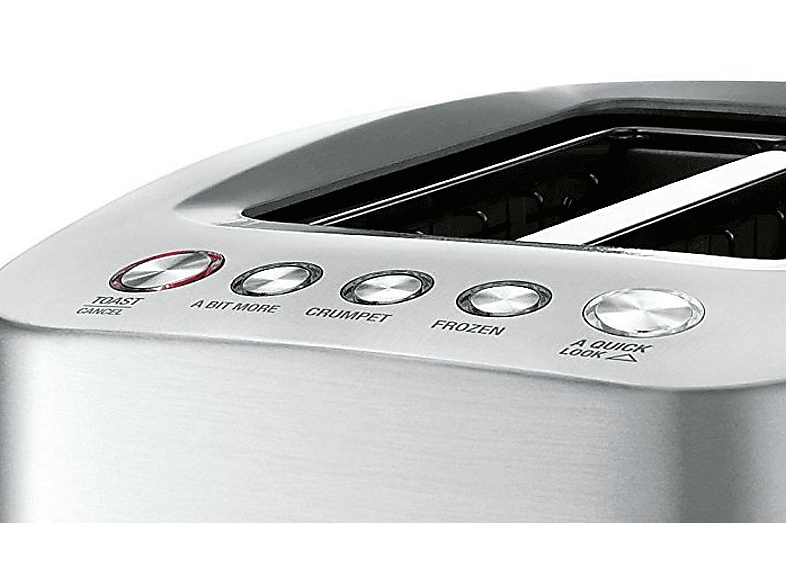 Sage STA825BAL2EEU1 Toaster (Silber, 1000 Watt, Schlitze: 2)