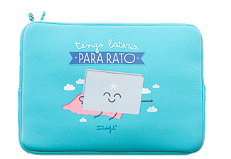 presumir dramático superstición Funda para portátil | Mr. Wonderful, 15,6", Tengo batería para rato, Azul