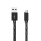 Datenkabel 2.5m Micro-USB Longlife, schwarz