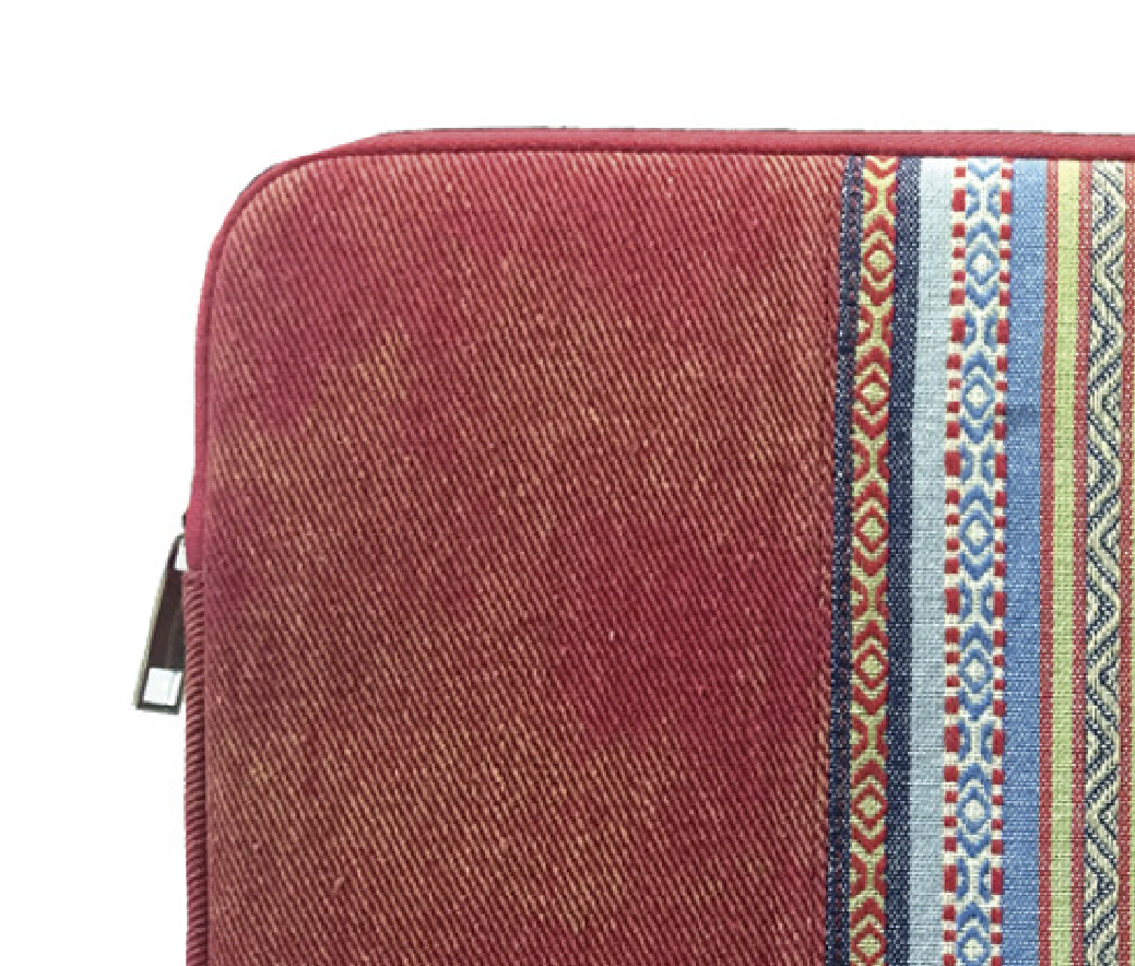 Funda para portátil - VAM VAM, 15,6", Protección con estilo, Elegante, Cereza