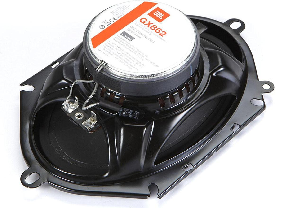 Altavoces coche - JBL GX862, 180 W, 92 dB, Coaxial, Pareja, Negro