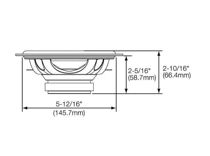 Altavoces coche - JBL Stage 602E, Coaxial, 135 W, 16.5 cm, Balance PEI