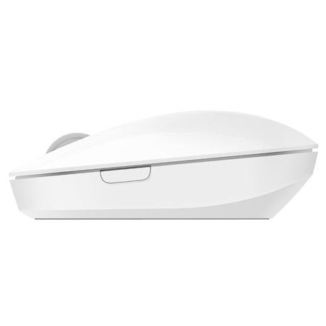 Ratón inalámbrico - Xiaomi Mi Wireless Mouse White, 1200 ppp, 4 botones, Blanco