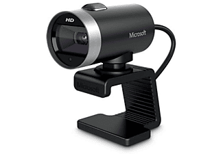 Webcam - Microsoft LifeCam Cinema, 720p HD, Micrófono integrado, Negro