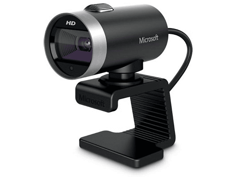 Webcam - Microsoft LifeCam Cinema, 720p HD, Micrófono integrado, Negro
