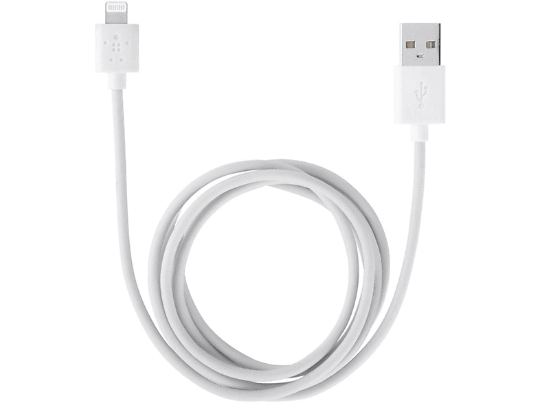 Cable Lightning Belkin, USBLightning, 3 m, blanco