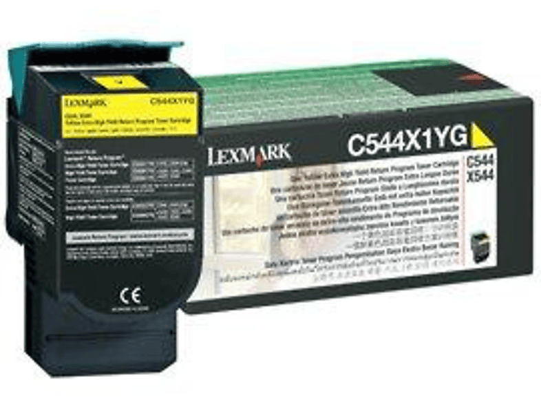 Lexmark | Rendimiento extra alto - amarillo - original - cartucho de tóner LCCP