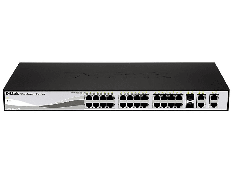 D-Link DES 1210 | Conmutador - Gestionado - 24 x 10/100 + 2 x Gigabit SFP combinado + 2 x