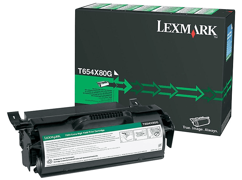 Lexmark | Rendimiento extra alto - negro - original - cartucho de tóner ...