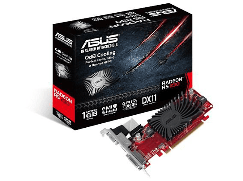 Asus Amd Radeon R5 230 Es Buena Tarjeta Gráfica ASUS AMD Radeon R5