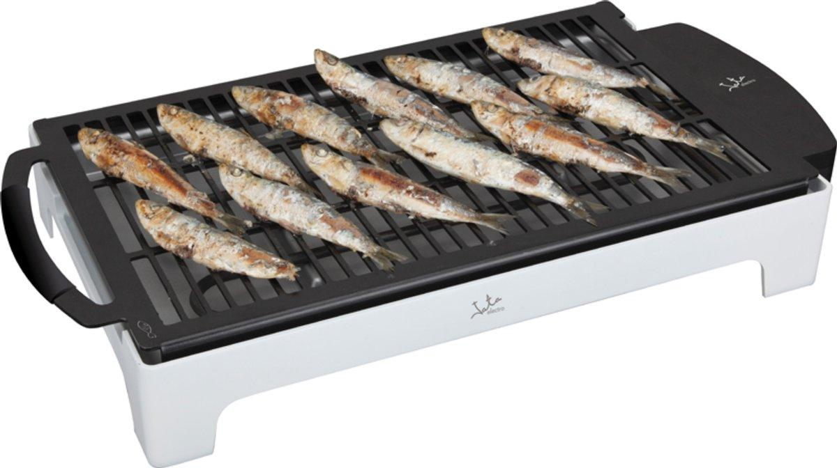 Barbacoa eléctrica - Jata EBQ 1 Potencia 2000W, Recubrimiento cerámico, Desmontable