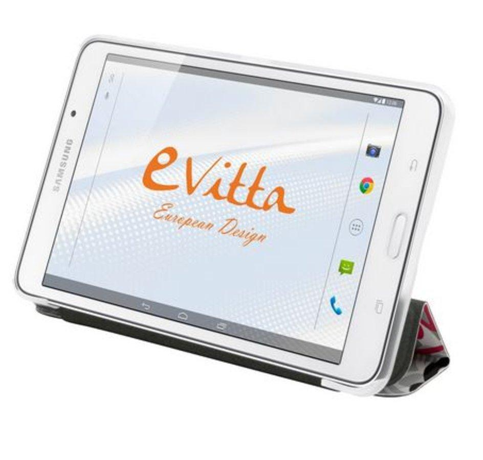 Funda para tablet de 7 pulgadas - E-vitta Triflex, Estampado Crazy Hearts, GT4
