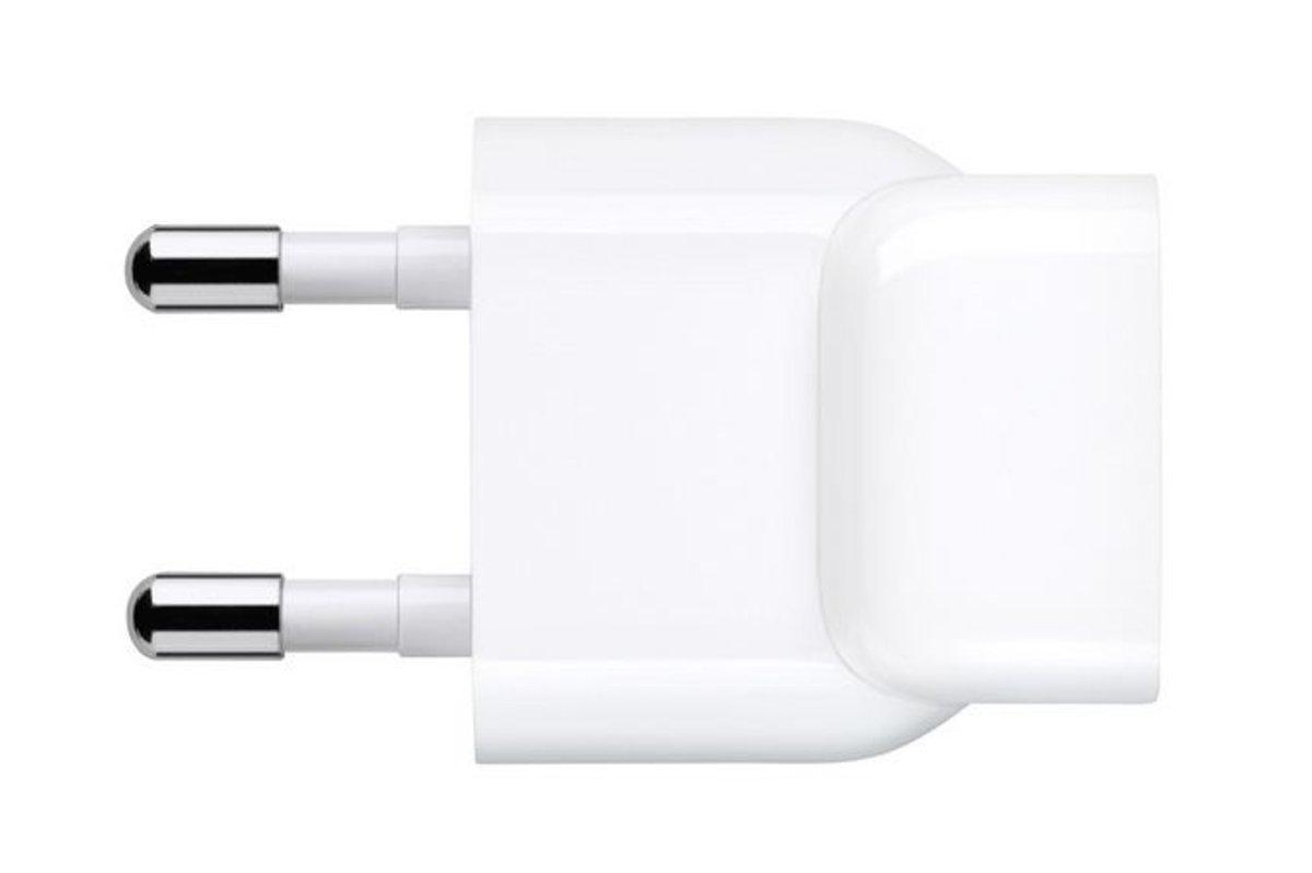 Kit de adaptadores para viaje - Apple MD837ZM/A, compatible con iPad, iPod y iPhone, blanco