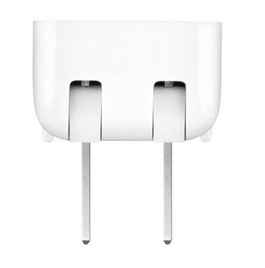 Kit de adaptadores para viaje - Apple MD837ZM/A, compatible con iPad, iPod y iPhone, blanco