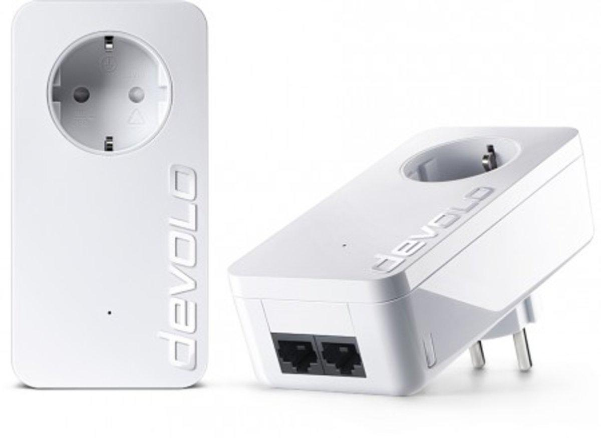 Adaptador LAN - Devolo 9491 dLAN 550 Duo+ Starter Kit, 500Mbps