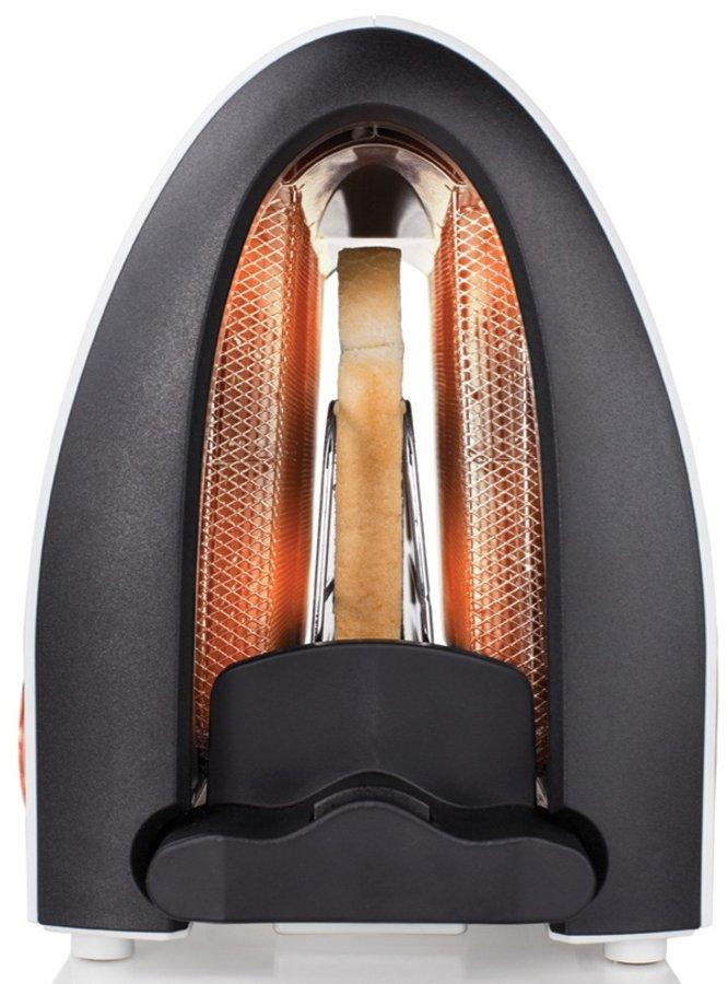 Tostadora - Princess 142331 Tunnel Toaster Potencia 950W, Bandeja de pan deslizante,