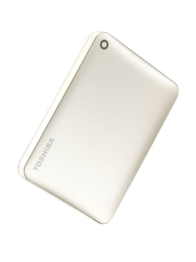 Disco duro de 3 TB - Toshiba Canvio Connect II de 2,5 pulgadas, color dorado