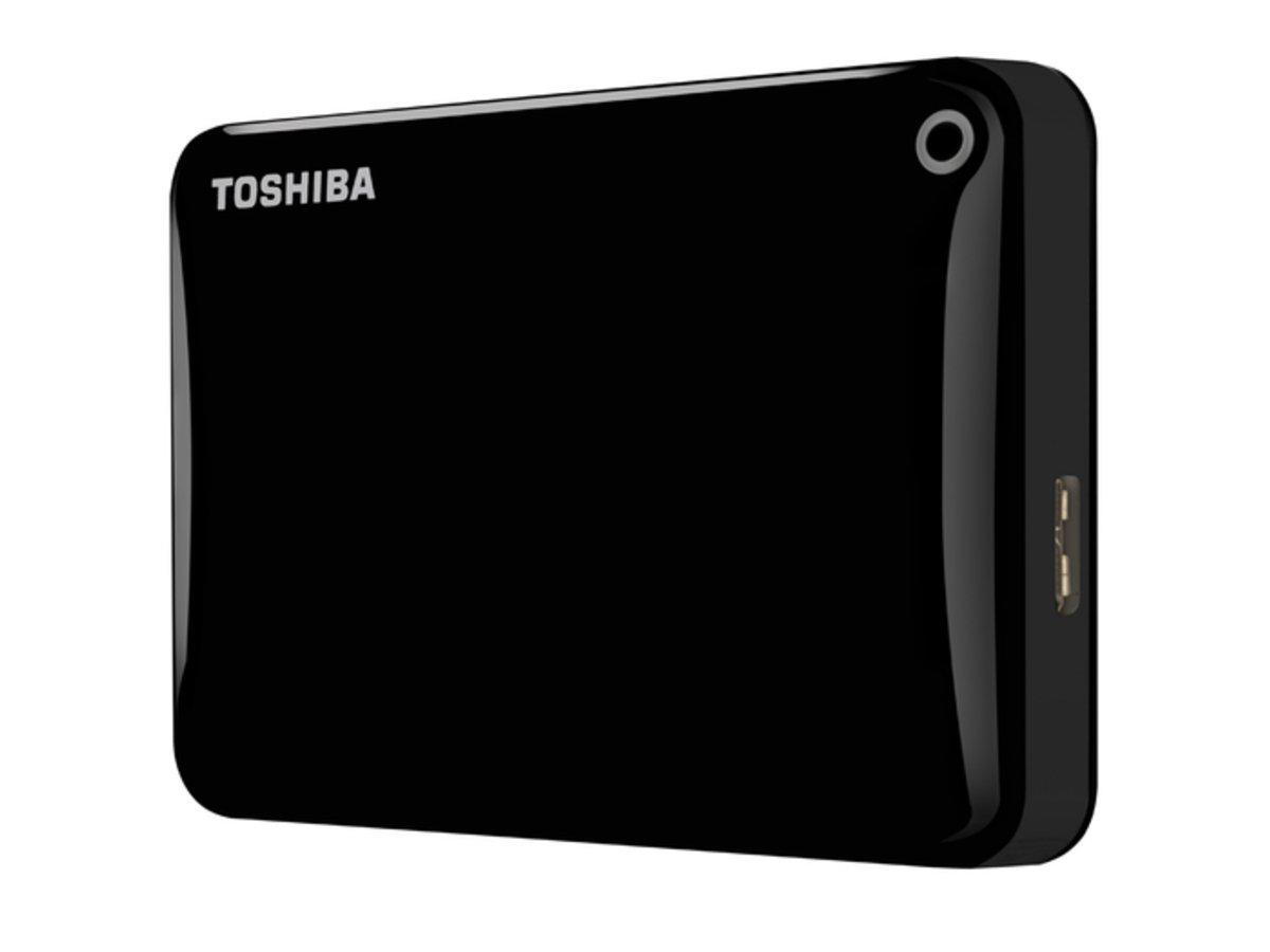 Disco duro de 3 Tb - Toshiba Canvio Connect II de 2,5 pulgadas, color negro