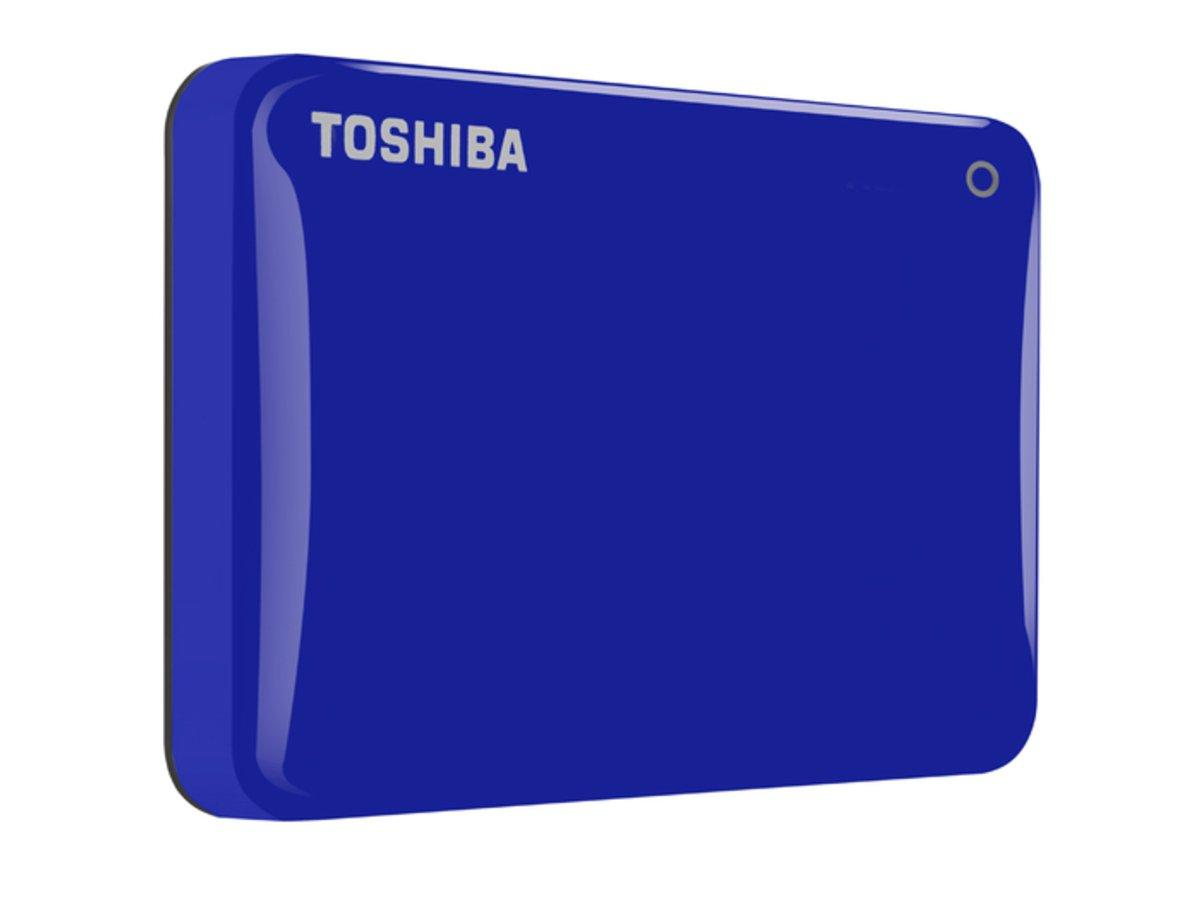 Disco duro de 3 Tb - Toshiba Canvio Connect II de 2,5 pulgadas, color azul