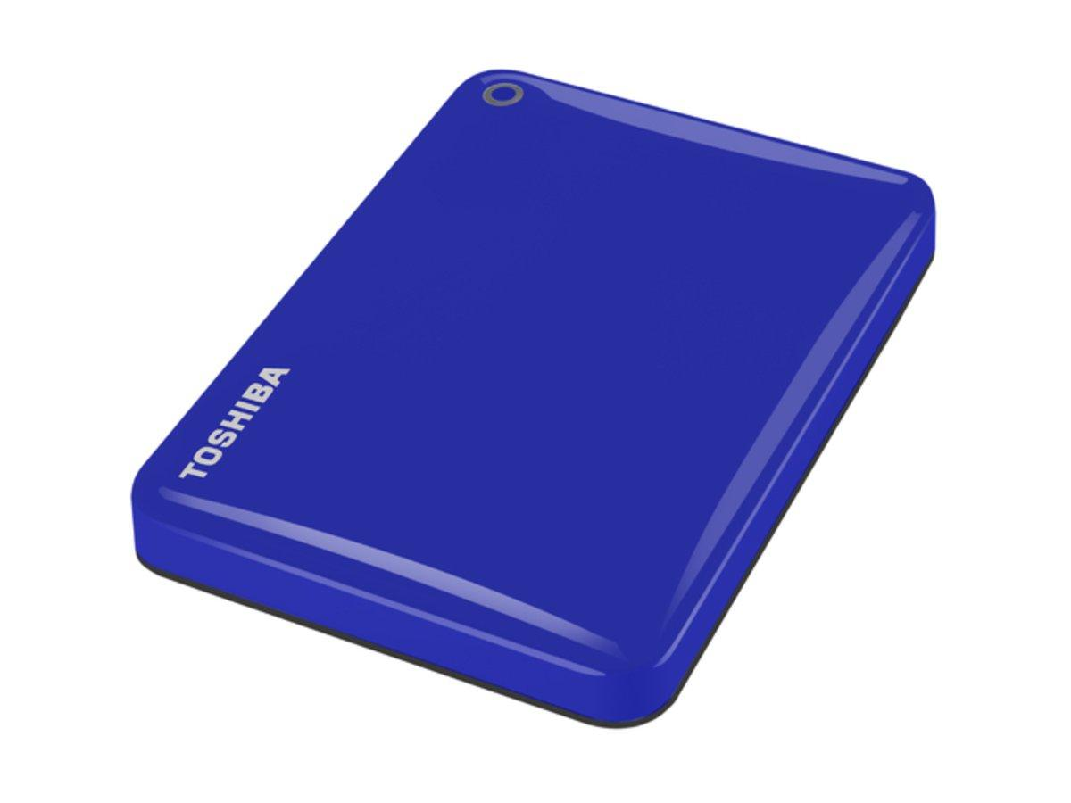 Disco duro de 3 Tb - Toshiba Canvio Connect II de 2,5 pulgadas, color azul