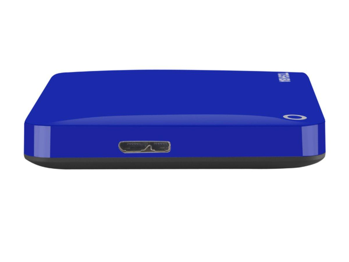Disco duro de 3 Tb - Toshiba Canvio Connect II de 2,5 pulgadas, color azul