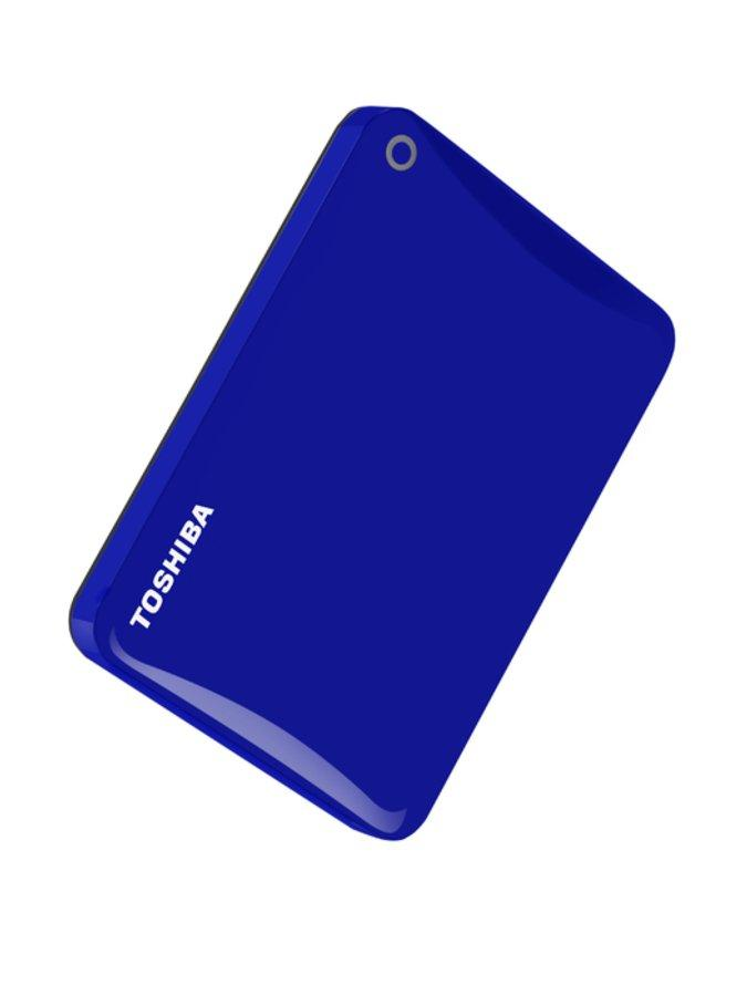 Disco duro de 3 Tb - Toshiba Canvio Connect II de 2,5 pulgadas, color azul