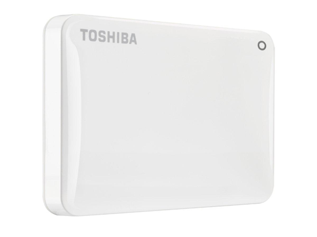 Disco duro de 3 Tb - Toshiba Canvio Connect II de 2,5 pulgadas, color blanco