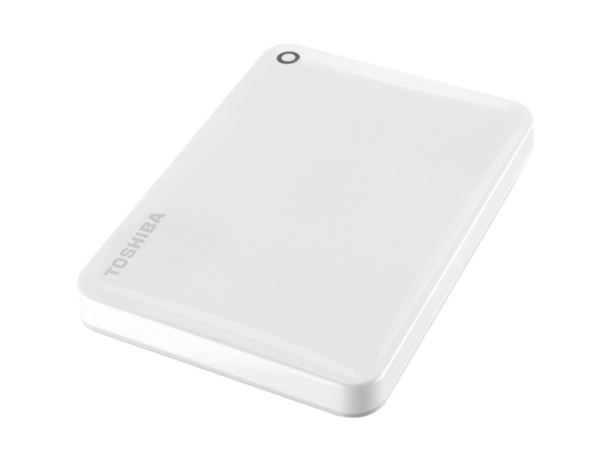 Disco duro de 3 Tb - Toshiba Canvio Connect II de 2,5 pulgadas, color blanco