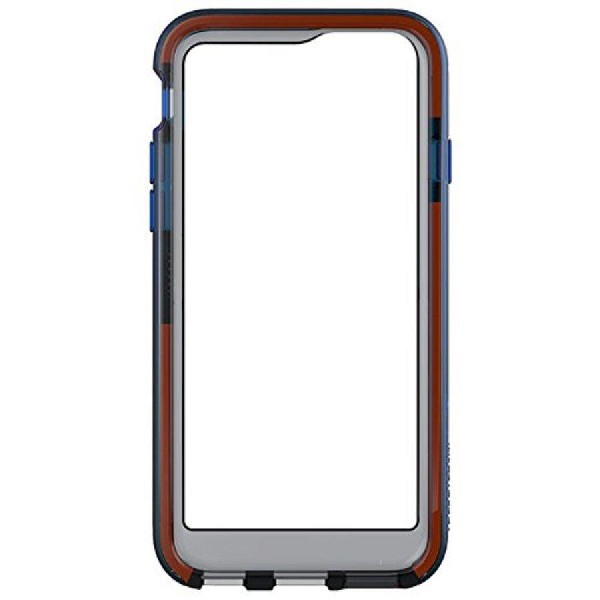 Funda bumper para Apple iPhone 6 - Tech 21 Classic Trio Band, azul