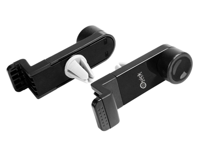 Soporte de coche para móvil - Quick Media Universal, compatible con GPS, Phablets, Smartphones