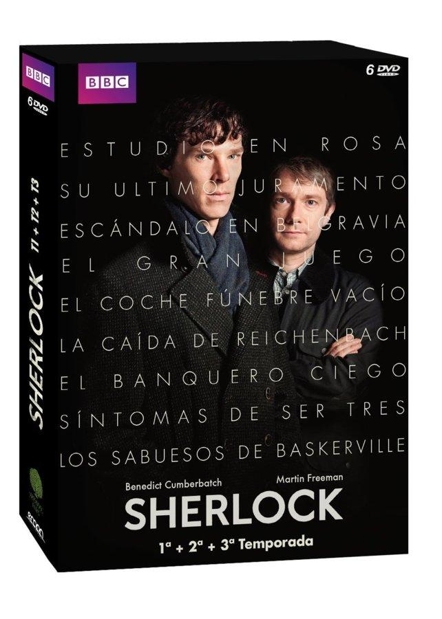 Sherlock - Temporadas 1 a 3 - Dvd