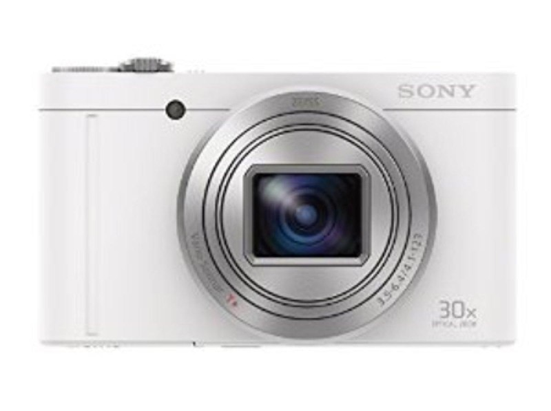 Cámara Sony Dscwx500 blanco wifi nfc 18.2mp zoom 30x cybershot compacta de 18 pantalla 3 sensor exmor para selfies wx500 18.2 iso 80 12800 18.2mpx dscwx500w.ce3