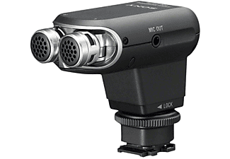 Micrófono externo - Sony ECM-XYST1M, para cámara, Negro