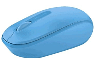 Ratón inalámbrico - Microsoft Wireless Mobile Mouse 1850, Cyan, Nano transceptor Plug-and-go