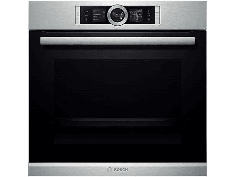 Horno a vapor  Hisense BSA66346PBG, Multifunción, Pirolítico, 77 l, WiFi,  Cocción simultánea, 56.4 cm, Negro