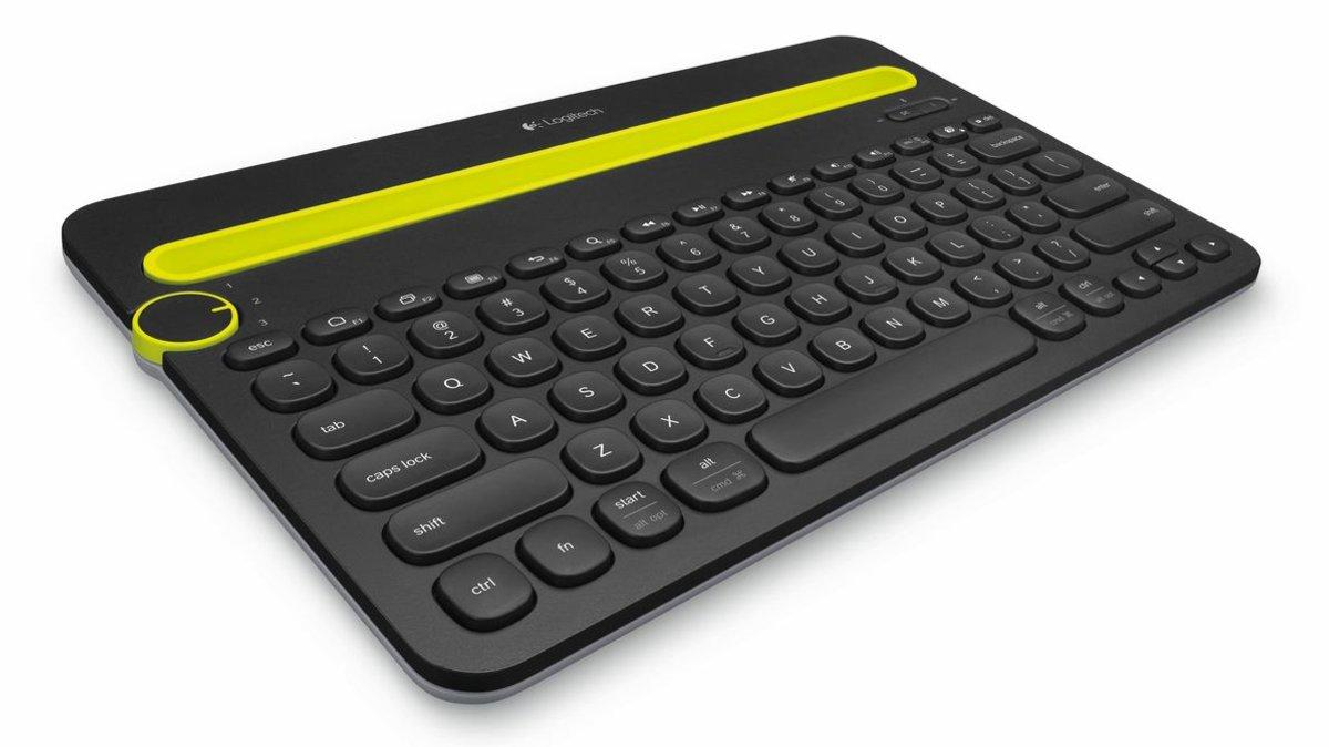 Teclado inalámbrico - Logitech Multi-Device K480, Easy-Switch, Bluetooth, negro