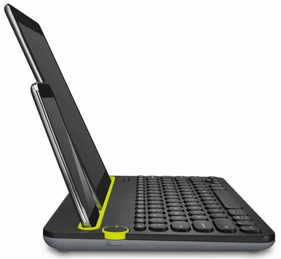Teclado inalámbrico - Logitech Multi-Device K480, Easy-Switch, Bluetooth, negro