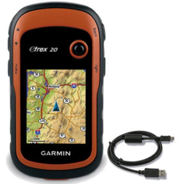 GPS Portátil - Garmin ETrex 20, Pantalla 2,2"