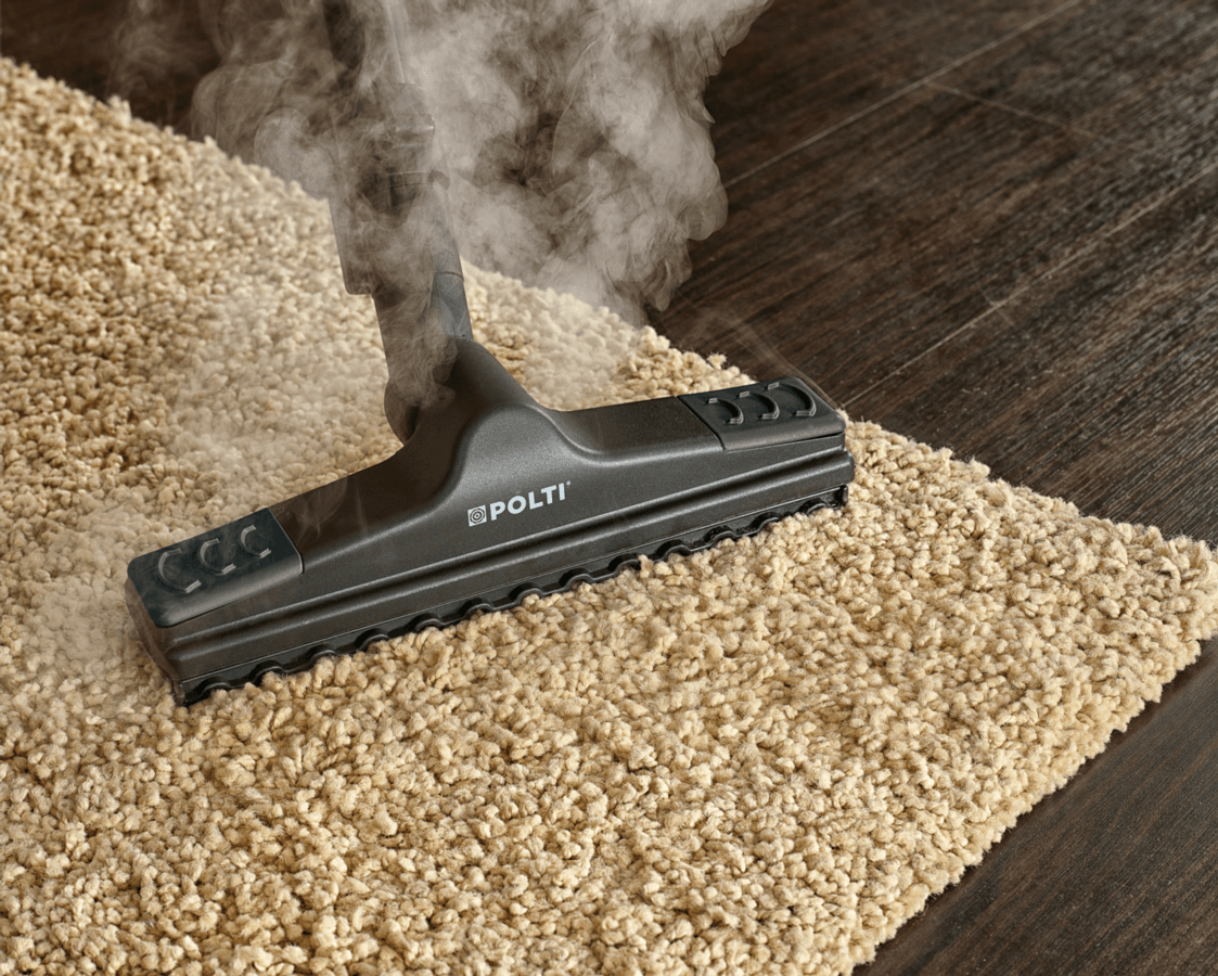 Limpiador de vapor - Polti PVEU0082 LECOASPIRA FAV30 Potencia 2450W, Filtro HEPA, Varios accesorios