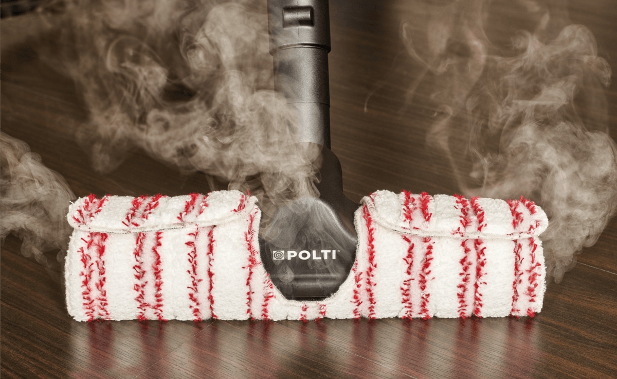 Limpiador de vapor - Polti PVEU0082 LECOASPIRA FAV30 Potencia 2450W, Filtro HEPA, Varios accesorios