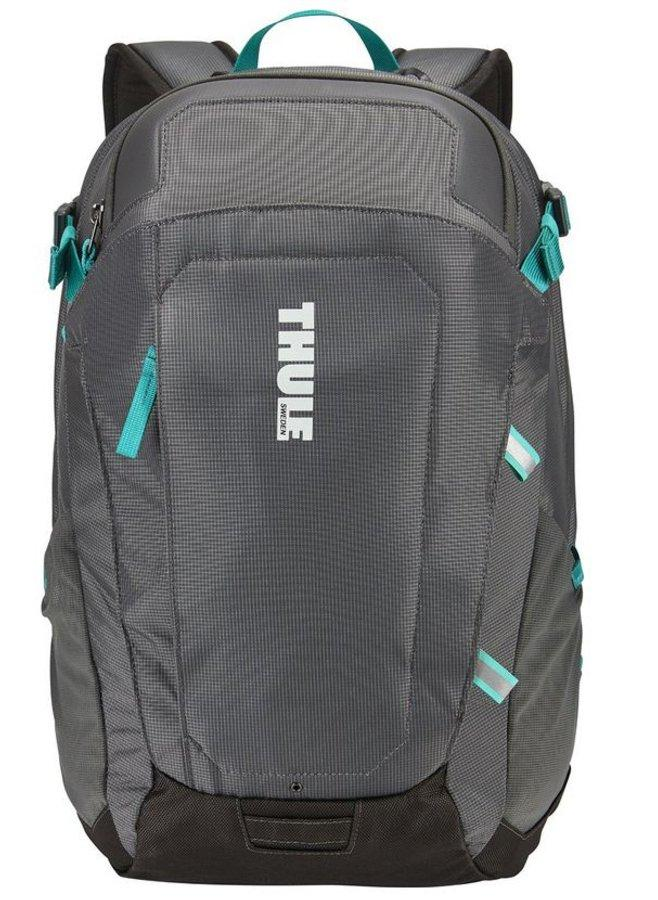 Mochila para portátil de 14 pulgadas - Thule EnRoute Triumph 2, gris, 21 litros, compartimento