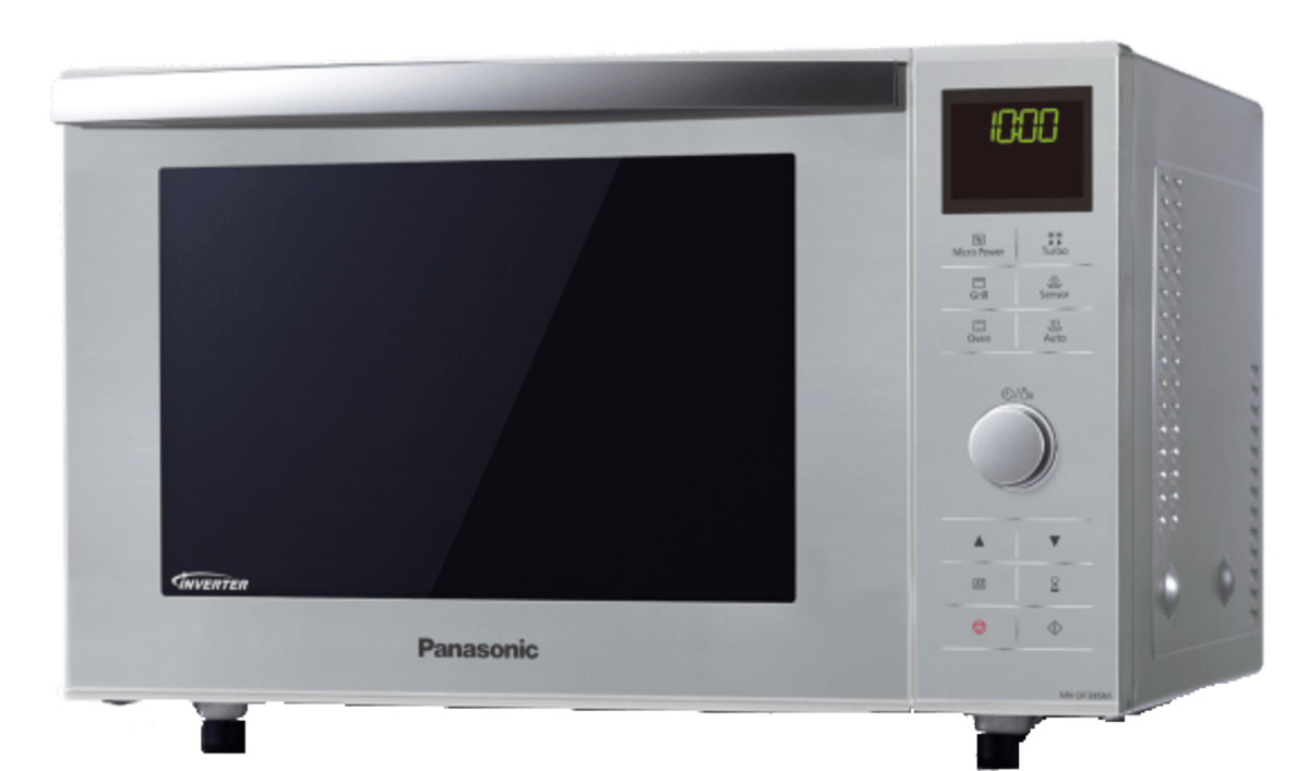 Microondas - Panasonic NN-DF 385 MEPG, 23 Litros, Grill, Pantalla LCD