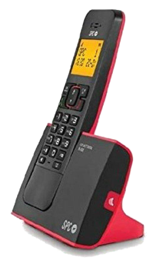 Teléfono - SPC Blade 7290, inalámbrico, rojo